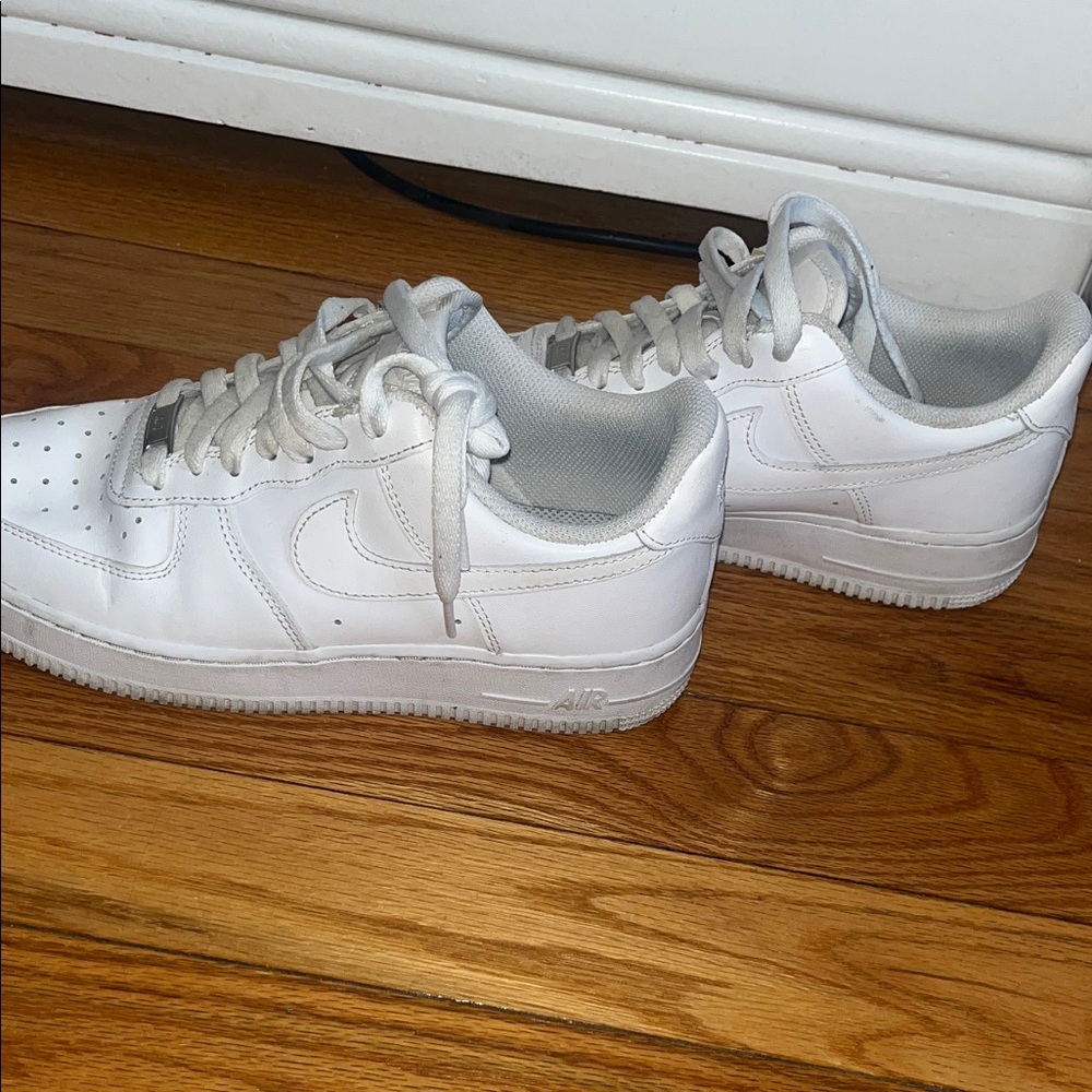 Nike White Low-Top Sneakers